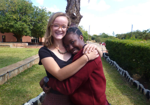 A photo of Ruth during her Individual Project Award